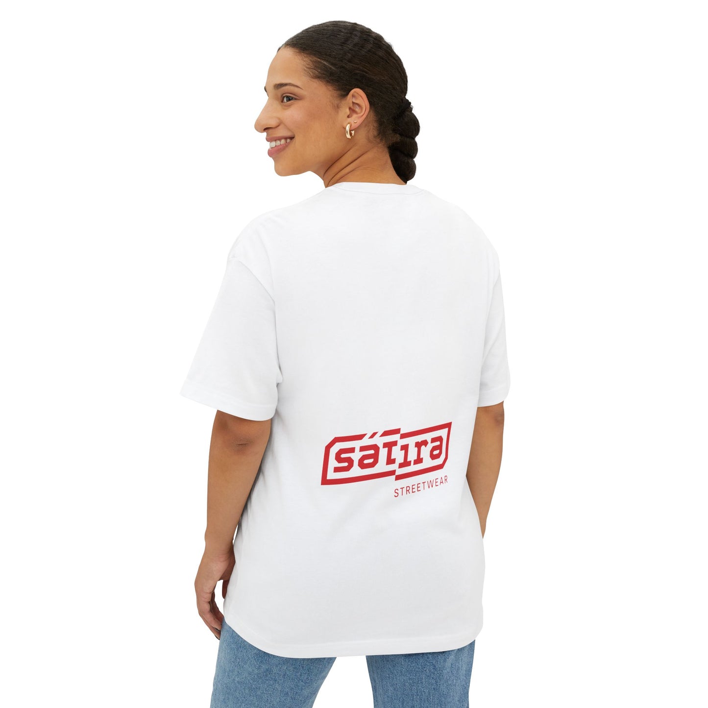 Unisex Oversized Boxy Tee with Sáira Streetwear Graphic | Casual Street Style, Comfortable Everyday Wear, Gift for Fashion Lovers, [...]